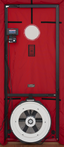 blowerdoor test